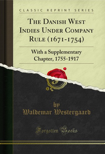 The danish west - indies, under