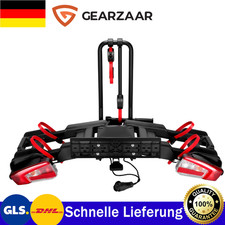 Fahrradträger Anhängerkupplung für 2 Fahrräder E- Bikes Heckträger abklappbar