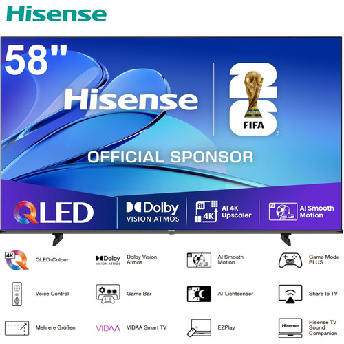 Hisense zoll qled smart - hisense,