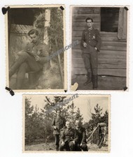 3 Fotos - Soldaten mit