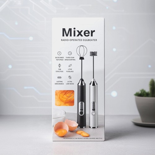 Electric double whisk milk - double,