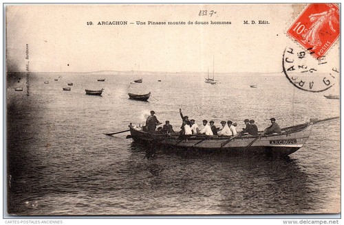Arcachon pinasse montiert - -,