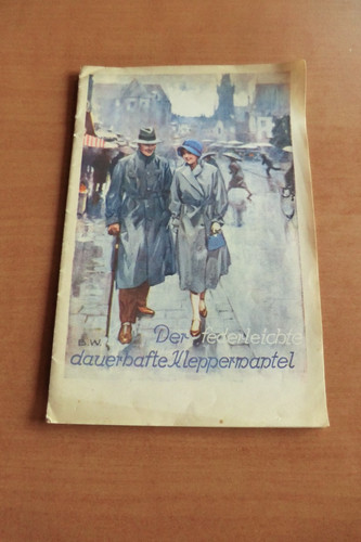 Kleppermantel katalog 1930 - kleppermantel,