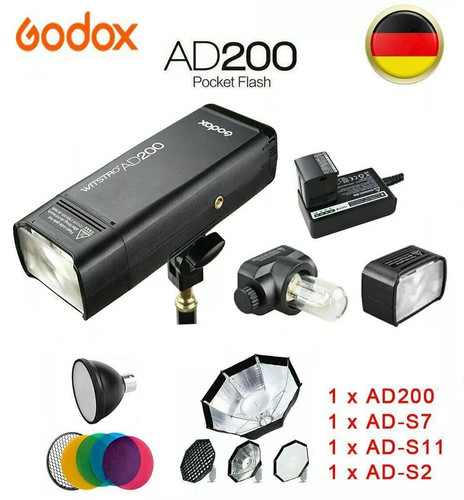 Godox ad200 ttl hss - hss, doppelkopf