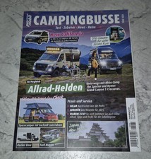 Promobil Campingbusse 5/2024 Japan im Micro-Camper Rezepte Wandersocken Zubehör