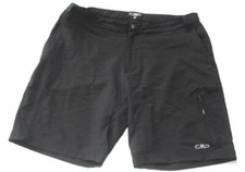 HERREN KURZE  RADHOSE BIKE SHORTS FAHRRADSHORTS SCHWARZ  3C95477  Gr. 54 VORFÜHR