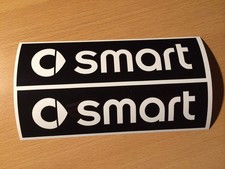 2x SMART Aufkleber Sticker FORTWO FORFOUR Roadster Coupe Tuning ECO Green Line
