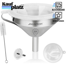 Edelstahl trichter zoll mit - edelstahl, 5
