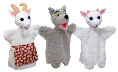 Handpuppen set wolf - handpuppen,