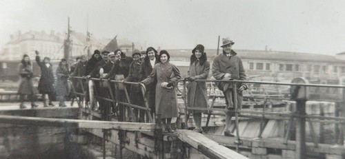 Altes foto ostende schleuse - altes,