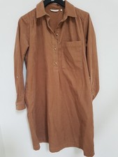 ❤Tom Tailor Damen Cord Kleid,Hemd-Kleid,Beige-hell braun, Gr. 40, Neu o. Etikett