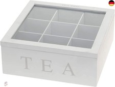 Koopman Teedose aus Holz Farbe