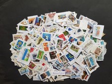 800 Gramm Sonder- und Zuschlagsmarken auf Papier - Wellenstempel-