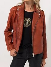 STRANDFEIN Lederjacke