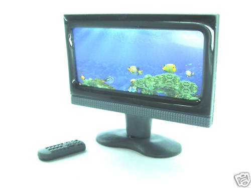 Puppenhaus flatscreen - puppenhaus, 1:12