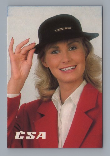 Csa czechoslovak airlines 1990 - czechoslovak,