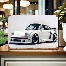 Blechschild Porsche 911 Turbo