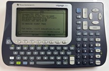 Voyage 200 Calculator TI Texas