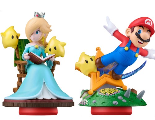 Super mario galaxy amiibos - super,