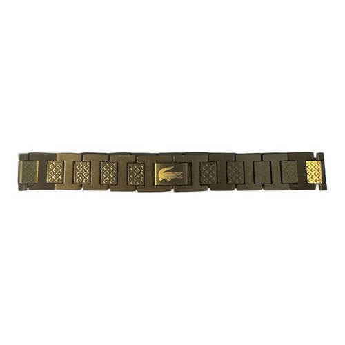 Lacoste armband edelstahl gold - lacoste,