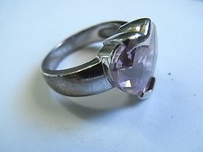 Silber Ring 925 Damen Rosa