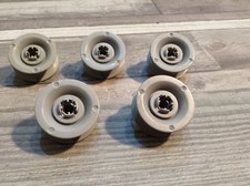 Siemens Bosch Balay 5 Rollen Korbrollen Laufrollen für den Oberkorb Geschirrkorb