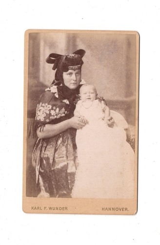 Cdv foto feine - feine, in