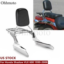 Chrome Backrest Sissy Bar &