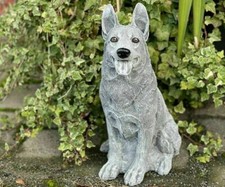 Steinfigur Schäferhund 35 cm