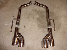 EDELSTAHL F1 SPORTAUSPUFF für MERCEDES R230 SL350 SL500 4 ROHR EXTREM SOUND amg