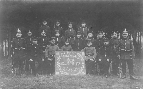 Soldaten mit pickelhaube - mit, vom