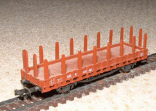 Modelleisenbahn ROCO, N-Spur,  Güterwaggon, Rungenwagen, 1a Zustand