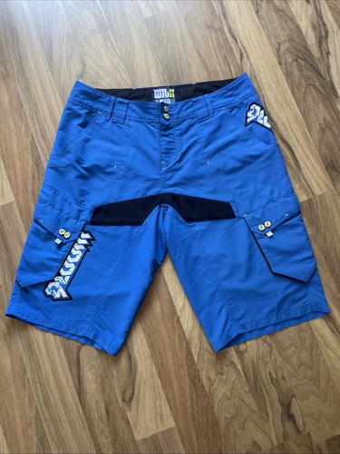 Qloom bikeshort blau - bikeshort,