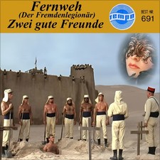 7" TEMPO 691 TERRIES Fernweh (Fremdenlegionär) / Zwei gute Freunde FRED FROHBERG