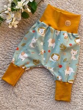 ♥ Baby Pumphose ♥ Gr. 50 - 56 NEU Handmade *Safari*