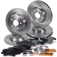 BREMSSCHEIBEN + BREMSBELÄGE BREMSKLÖTZE VORNE + HINTEN FÜR FORD GALAXY S-MAX