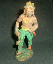 ELASTOLIN INDIANER MIT BEIL        GUTER ZUSTAND