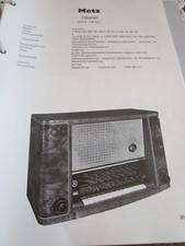 Schaltplan N Radio Metz