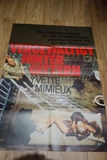 Altes Plakat Kino Film VERGEWALTIGT HINTER GITTERN Yvette Mimieux