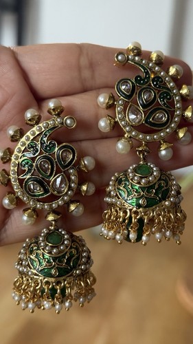 Ohrringe indisch jhumka - ohrringe,