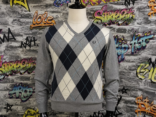 Fred perry neck pullover - fred,