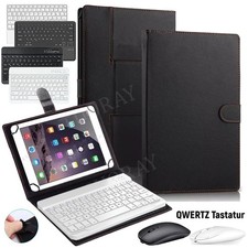 QWERTZ Tastatur mit PU Leder