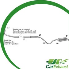 Auspuffanlage für VW POLO