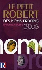 Le Petit Robert des noms