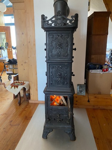 Holzofen gusseisen antik ca - gusseisen,,