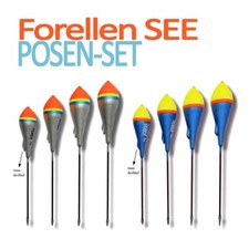 8x Inline Forellenpose | 2g 3g 4g 5g | Forellen Pose Set Tremarella Schlepppose