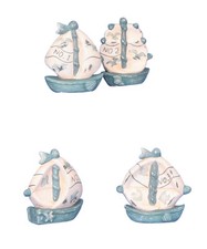 Schiffchen maritime dekoration - schiffchen,