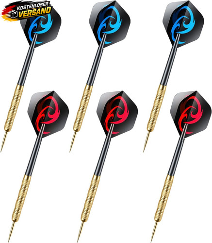 Dartpfeile mit metallspitze - dartpfeile, 6