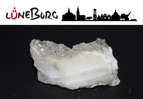 Gipskristall aus lüneburg - aus,