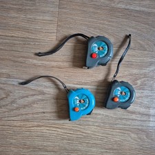 3St. Maßband Rollmeter 3m mit Clip automatisches